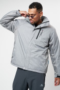 Купить Спортивная куртка мужская зимняя светло-серого цвета 78016SS, фото 3
