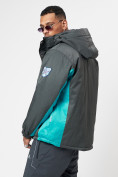 Купить Спортивная куртка мужская зимняя серого цвета 78016Sr, фото 11