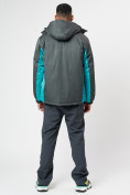 Купить Спортивная куртка мужская зимняя серого цвета 78016Sr, фото 13