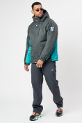 Купить Спортивная куртка мужская зимняя серого цвета 78016Sr, фото 16