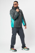 Купить Спортивная куртка мужская зимняя серого цвета 78016Sr, фото 17