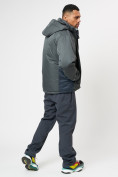 Купить Спортивная куртка мужская зимняя темно-серого цвета 78016TC, фото 10