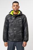 Купить Спортивная куртка мужская зимняя цвета хаки 78018Kh