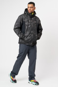 Купить Спортивная куртка мужская зимняя цвета хаки 78018Kh, фото 18