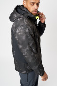 Купить Спортивная куртка мужская зимняя цвета хаки 78018Kh, фото 4