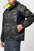 Купить Спортивная куртка мужская зимняя цвета хаки 78018Kh, фото 6