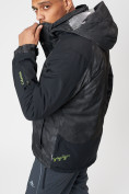 Купить Горнолыжная куртка мужская темно-серого цвета 78278TC, фото 10