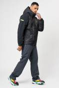 Купить Горнолыжная куртка мужская темно-серого цвета 78278TC, фото 6