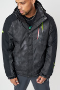 Купить Горнолыжная куртка мужская темно-серого цвета 78278TC