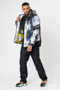 Купить Горнолыжна куртка мужская светло-серого цвета 78601SS, фото 8