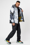 Купить Горнолыжна куртка мужская светло-серого цвета 78601SS, фото 9