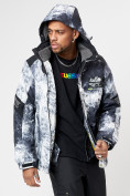 Купить Горнолыжна куртка мужская светло-серого цвета 78601SS, фото 12