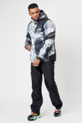 Купить Горнолыжна куртка мужская светло-серого цвета 78601SS, фото 3