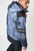 Купить Горнолыжна куртка мужская темно-синего цвета 78601TS, фото 13