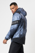 Купить Горнолыжна куртка мужская темно-синего цвета 78601TS, фото 5