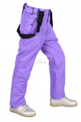 Купить Брюки горнолыжные подростковые для девочки фиолетового цвета 816F, фото 4