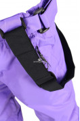 Купить Брюки горнолыжные подростковые для девочки фиолетового цвета 816F, фото 7