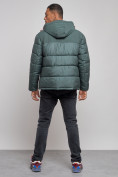 Купить Куртка мужская зимняя с капюшоном спортивная великан цвета хаки 8377Kh, фото 4