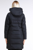 Купить Куртка зимняя женская молодежная стеганная черного цвета 870_01Ch, фото 5