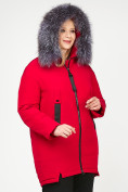 Купить Куртка зимняя женская молодежная красного цвета 88-953_30Kr