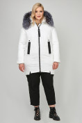 Купить Куртка зимняя женская молодежная белого цвета 88-953_31Bl, фото 2
