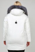 Купить Куртка зимняя женская молодежная белого цвета 88-953_31Bl, фото 5