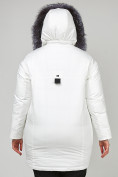 Купить Куртка зимняя женская молодежная белого цвета 88-953_31Bl, фото 6