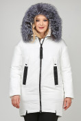 Купить Куртка зимняя женская молодежная белого цвета 88-953_31Bl, фото 7