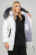 Купить Куртка зимняя женская молодежная белого цвета 88-953_31Bl, фото 8