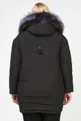 Купить Куртка зимняя женская молодежная черного цвета 88-953_701Ch, фото 4