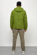 Купить Куртка спортивная мужская весенняя с капюшоном зеленого цвета 88029Z, фото 12
