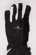 Купить Перчатки мужские горнолыжные черного цвета 88060Ch, фото 3