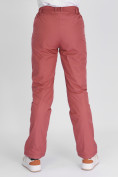 Купить Утепленные спортивные брюки женские розового цвета 88148R, фото 10