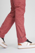 Купить Утепленные спортивные брюки женские розового цвета 88148R, фото 15