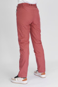 Купить Утепленные спортивные брюки женские розового цвета 88148R, фото 9