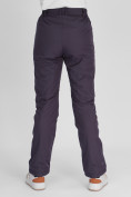 Купить Утепленные спортивные брюки женские темно-серого цвета 88148TC, фото 10