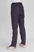Купить Утепленные спортивные брюки женские темно-серого цвета 88148TC, фото 9
