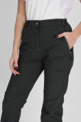 Купить Утепленные спортивные брюки женские темно-зеленого цвета 88148TZ, фото 14