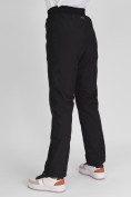 Купить Утепленные спортивные брюки женские черного цвета 88149Ch, фото 10