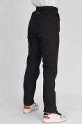 Купить Утепленные спортивные брюки женские черного цвета 88149Ch, фото 12