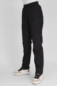 Купить Утепленные спортивные брюки женские черного цвета 88149Ch, фото 9