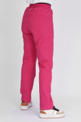 Купить Утепленные спортивные брюки женские розового цвета 88149R, фото 10