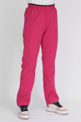 Купить Утепленные спортивные брюки женские розового цвета 88149R, фото 11