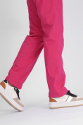 Купить Утепленные спортивные брюки женские розового цвета 88149R, фото 12