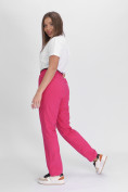 Купить Утепленные спортивные брюки женские розового цвета 88149R, фото 17