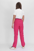 Купить Утепленные спортивные брюки женские розового цвета 88149R, фото 3