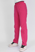 Купить Утепленные спортивные брюки женские розового цвета 88149R, фото 8