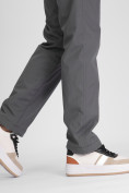 Купить Утепленные спортивные брюки женские серого цвета 88149Sr, фото 13