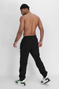 Купить Утепленные спортивные брюки мужские черного цвета 882198Ch, фото 5