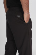 Купить Утепленные спортивные брюки мужские темно-серого цвета 882198TC, фото 11